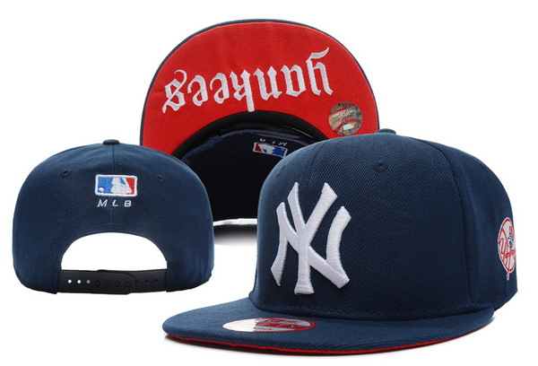 New York Yankees Blue Snapback Hat XDF